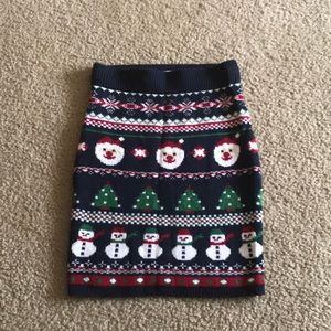 Christmas skirt